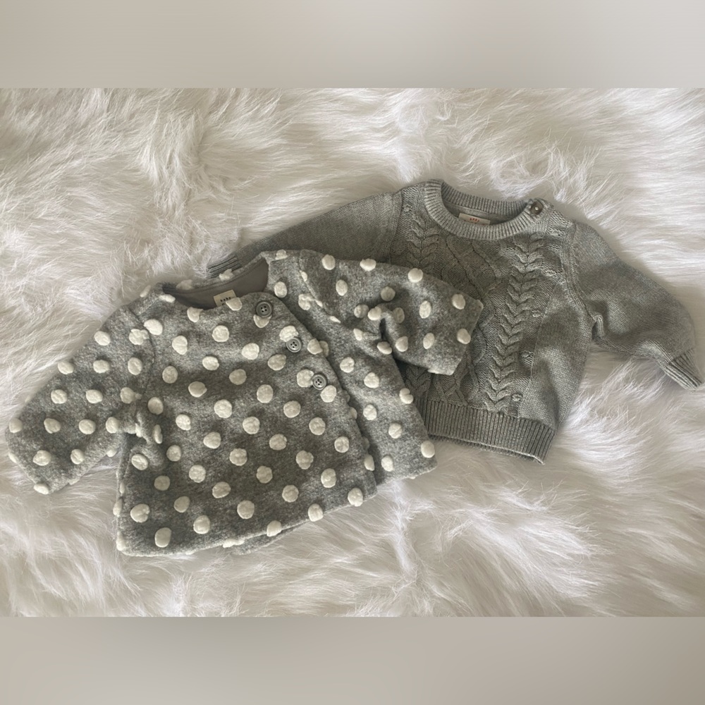 Baby Girl Sweater Lot